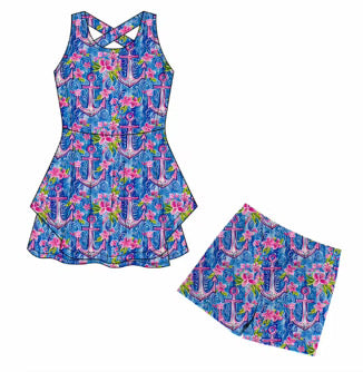 PREORDER Seaside Social EverTwirl Athletic Dress  - ADULT