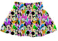 PREORDER Fab Stripes Printed Mesh Skort  - ADULT