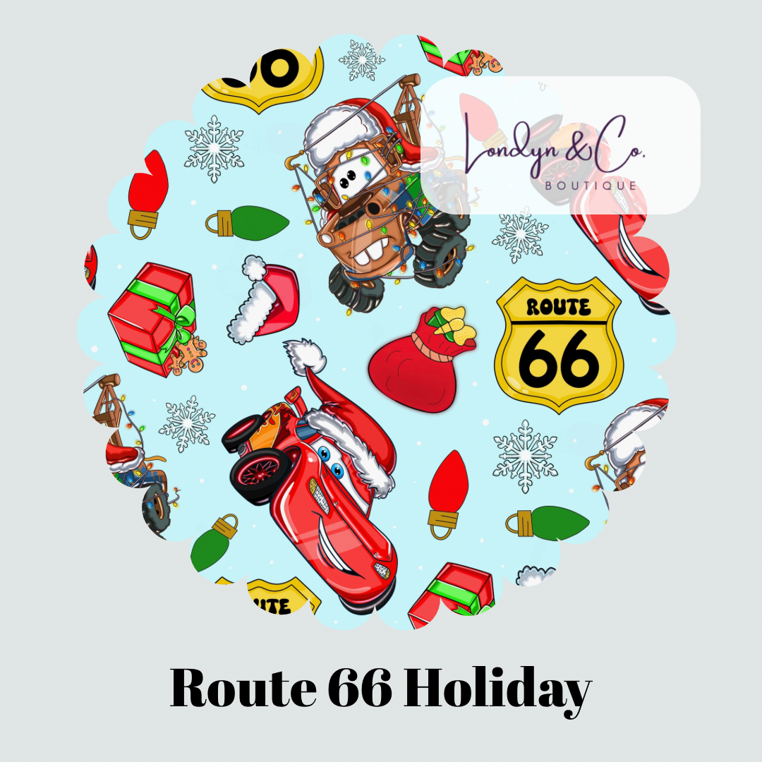 PRE ORDER   Rt. 66 Holiday Athletic Polo- MENS(MOCKUP COMING)