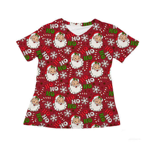 PRE-ORDER Classic Claus - Red Comfort Tee - GIRL’S