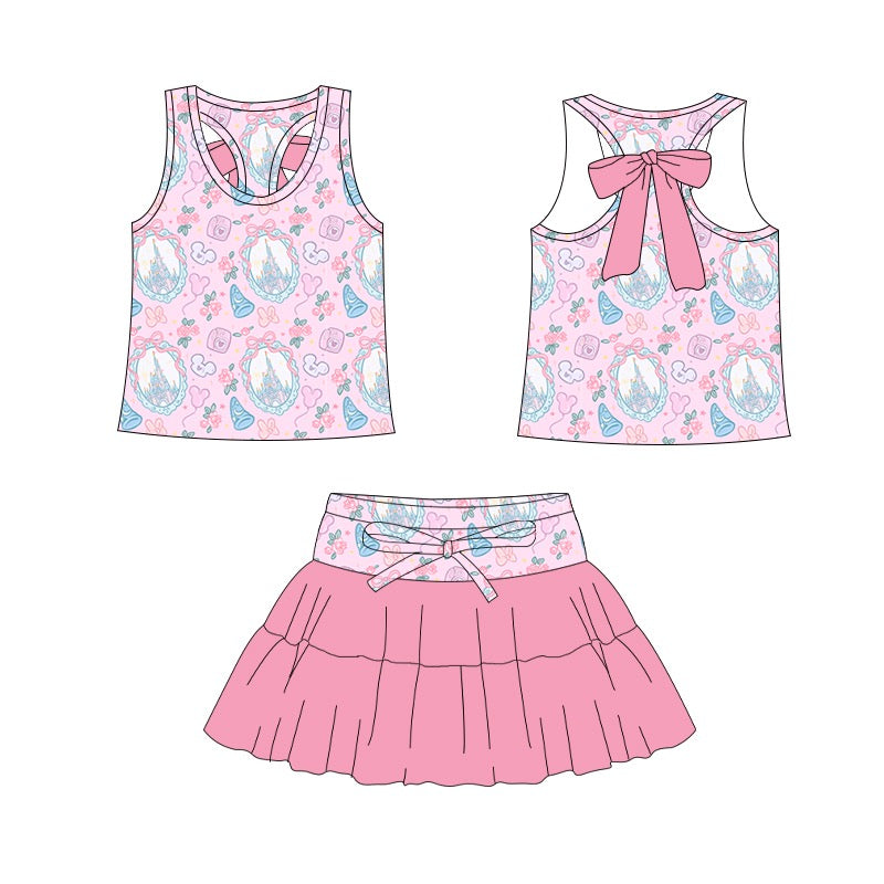 RTS Castle Dreams Racer Bow Athletic Set  - GIRL’S