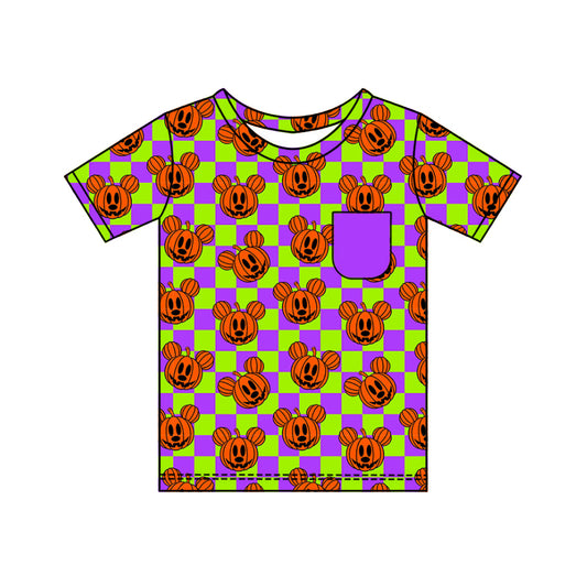 PRE ORDER Neon Boo Cotton Pocket Tee- ADULT