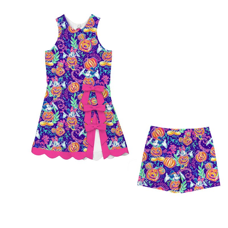 PRE-ORDER Boo To You Bow Athletic Dress - GIRL