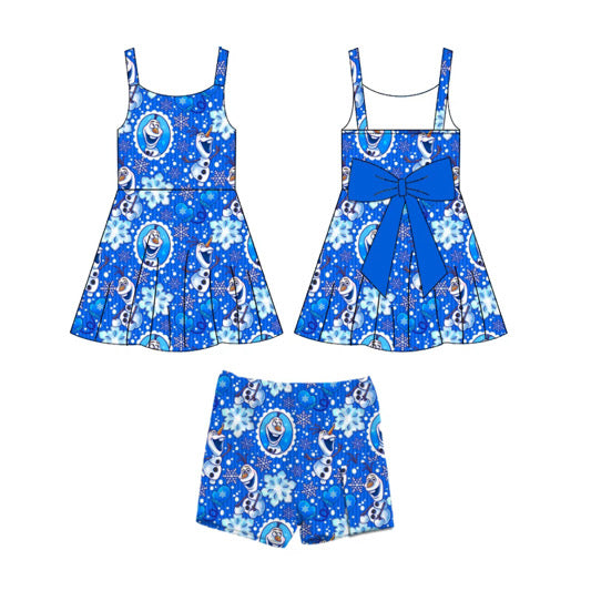 PRE ORDER Warm Hugs Bow Backed Athletic Dress Set - ADULT