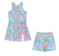 PRE-ORDER Park Icons - Purple Bow Athletic Dress - GIRL