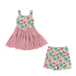 PREORDER  Pacific Bloom Athletic Tulle Twirl Set  - GIRL’S