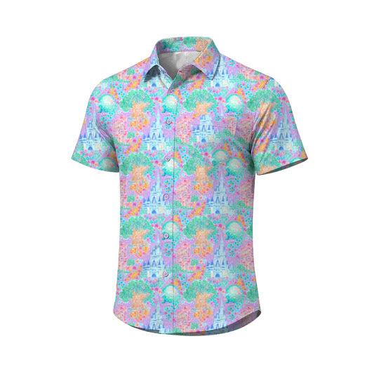 PRE ORDER Park Icons - Purple Dad Shirt- BOYS