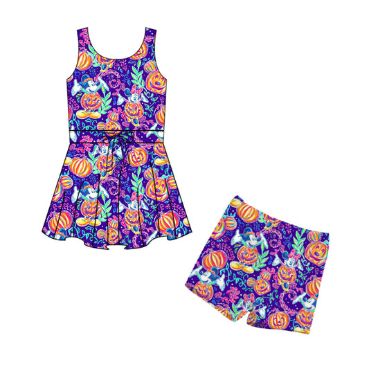 PREORDER Boo To You Athletic Dress  - GIRL’S