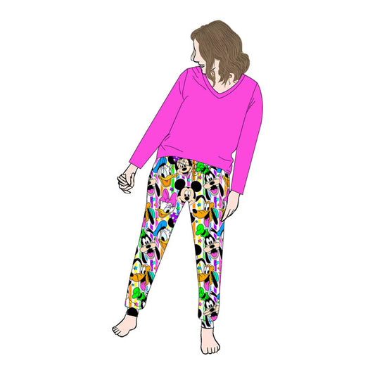 PREORDER Fab Stripes  Lounge Set Bamboo- GIRL’S