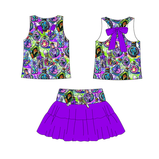 PREORDER Rebel Potion  Racer Bow Athletic Set  - GIRL’S
