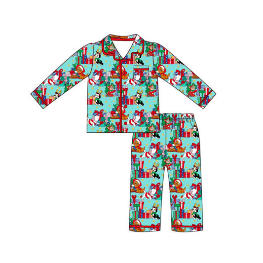 PREORDER The Sunday Lounge Set - Meow-y Christmas - BOYS