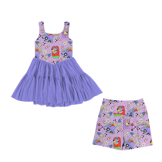 PREORDER Slipped on my Beans Athletic Tulle Twirl Set  - GIRL’S