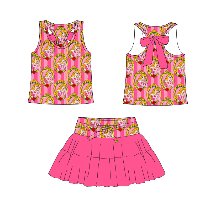 RTS Sleeping Dream Racer Bow Athletic Set  - GIRL’S
