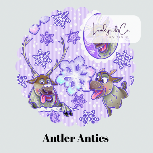 PRE ORDER Antler Antics PLUSH PULLOVER - ADULT