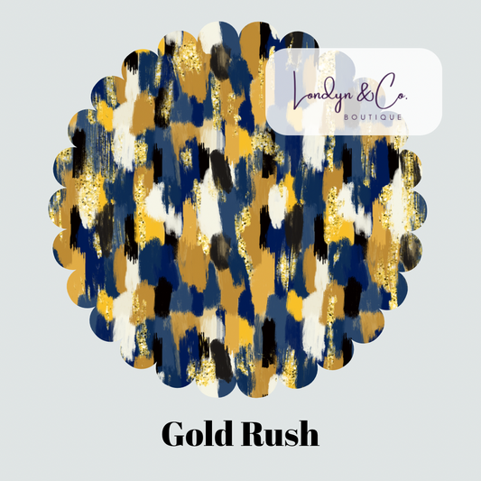 PREORDER Gold Rush Athletic Leggings - WOMEN