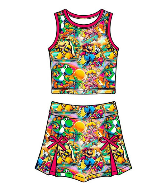 PREORDER Power Up Paradise Harper Athletic Set  - ADULT