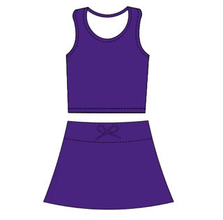 PREORDER  Basics - Purple Marie Athletic Set  - GIRL’S