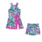 PRE-ORDER  Tropical Dreams Bow Athletic Dress - GIRL