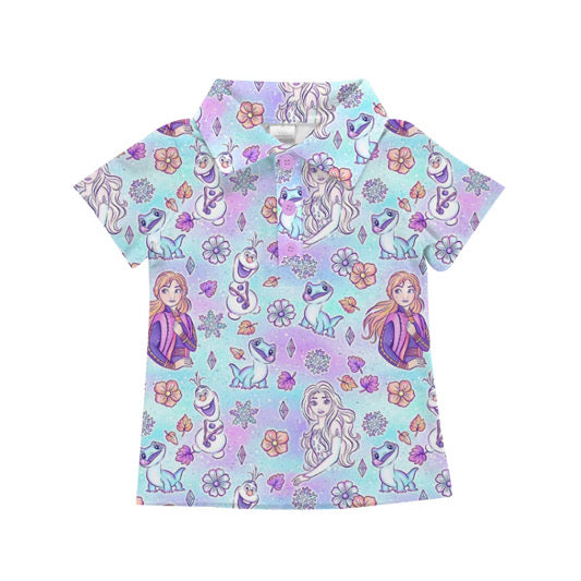 RTS Sister Sketch Athletic Polo Shirt- BOYS