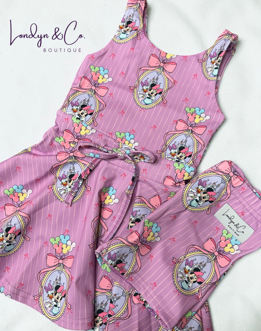 RTS Blossom & Bows Athletic Dress  - GIRL’S