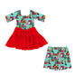 PREORDER Meow-y Christmas Tulle Twirl Dress Set  - GIRL’S