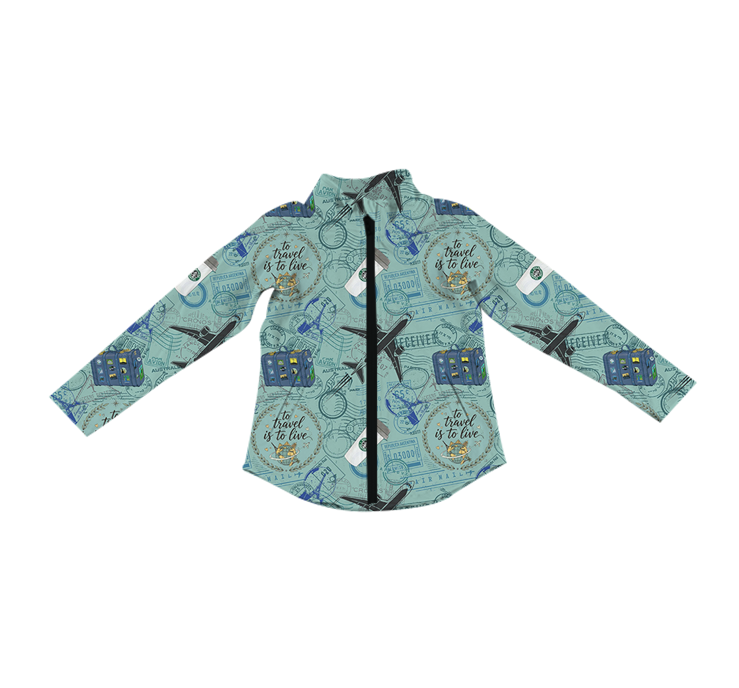 PRE-ORDER Passport Athletic Full Zip - KIDS