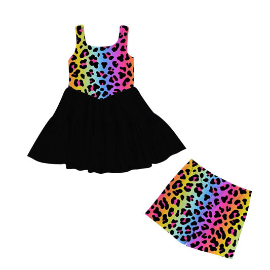 PRE-ORDER 90’s Neon Athletic Tulle Twirl - GIRL’S