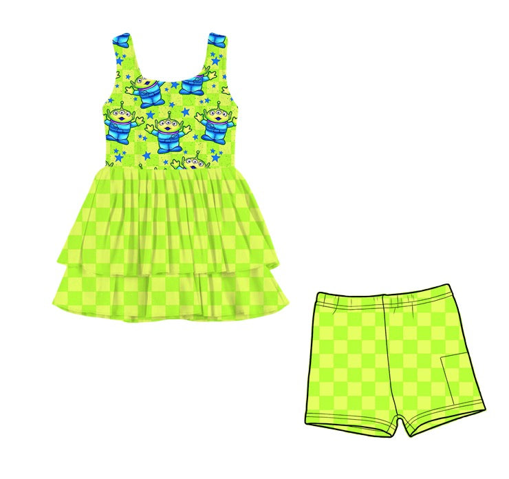 RTS The Claw Yoga Dress Set  - GIRL’S