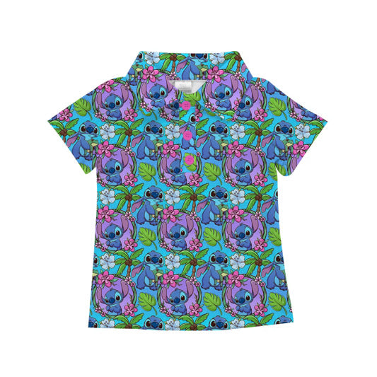 PRE ORDER  Blue Mischief Athletic Polo- MENS