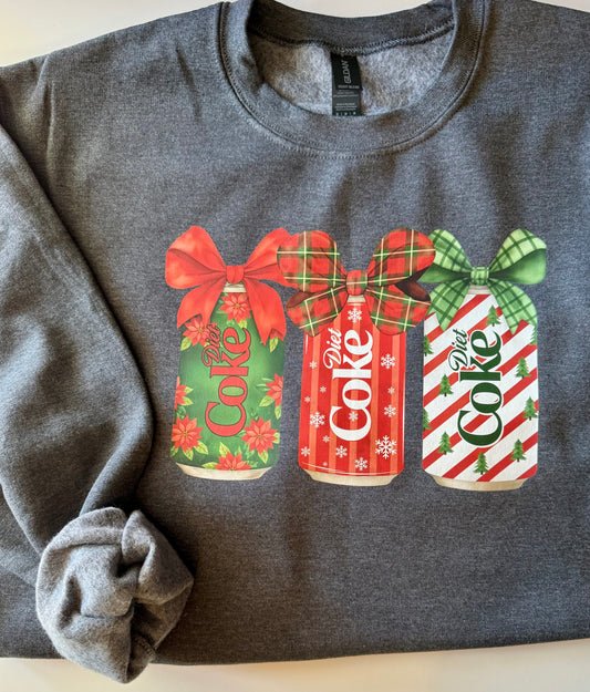 Diet Coke Christmas Sweatshirt