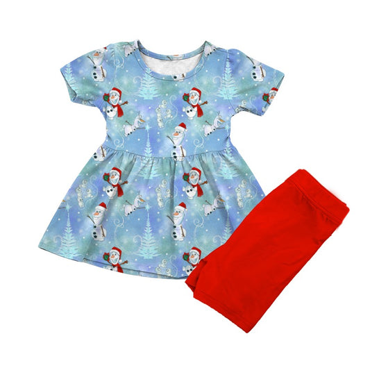 PRE-ORDER Snow Ho Ho Classic Peplum Set- GIRL’S