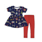 PRE-ORDER Galactic Cheer Classic Peplum Set- GIRL’S