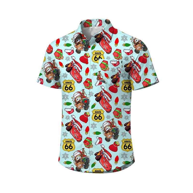 PRE ORDER  Rt. 66 Holiday Dad Shirt- BOYS