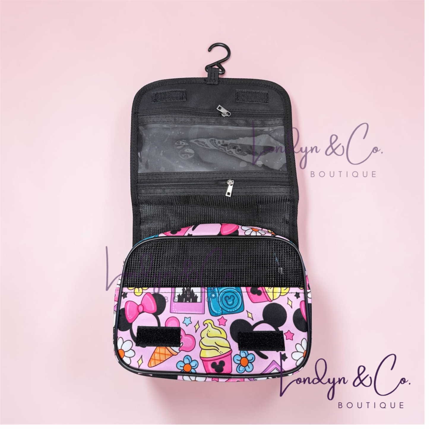 PREORDER - Park Girl Travel Makeup Case