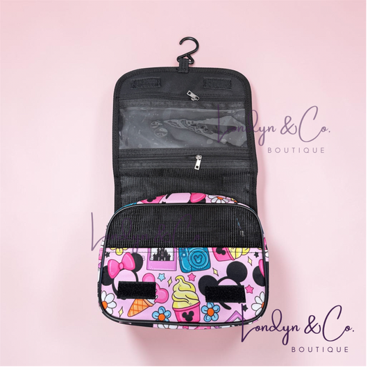PREORDER - Park Girl Travel Makeup Case
