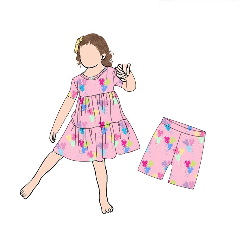 RTS Balloon Confetti Lounge Twirl Bamboo- GIRL’S
