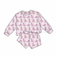 PRE ORDER One Little Spark Long Sleeve/S Waffle Knit Set - ADULT
