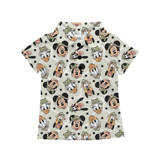 PRE ORDER Safari Pals Athletic Polo- MENS