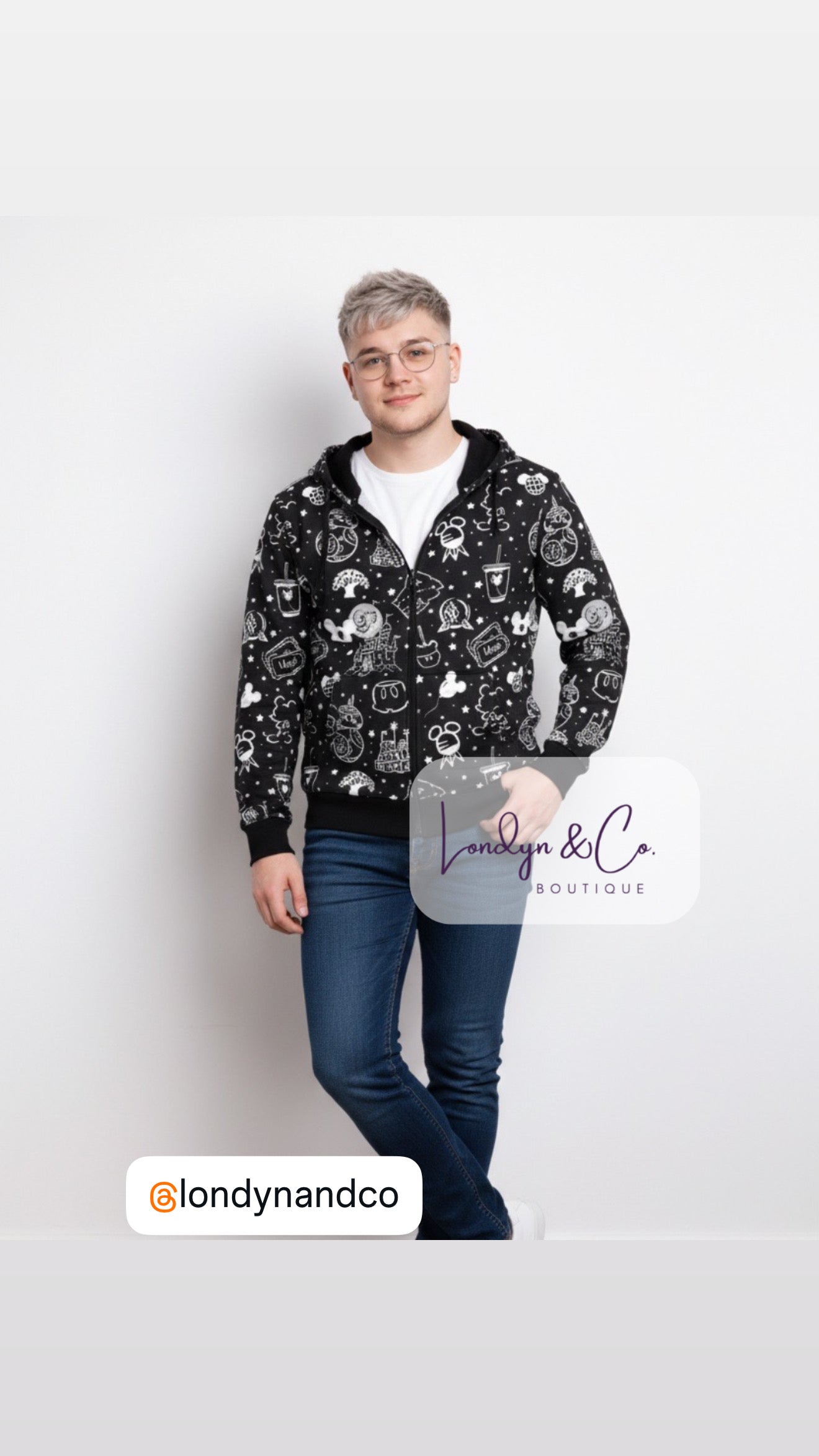 PRE ORDER Sketchbook Magic Zip Hoodie- Kids