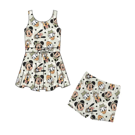 PREORDER Safari Pals Athletic Dress  - ADULT