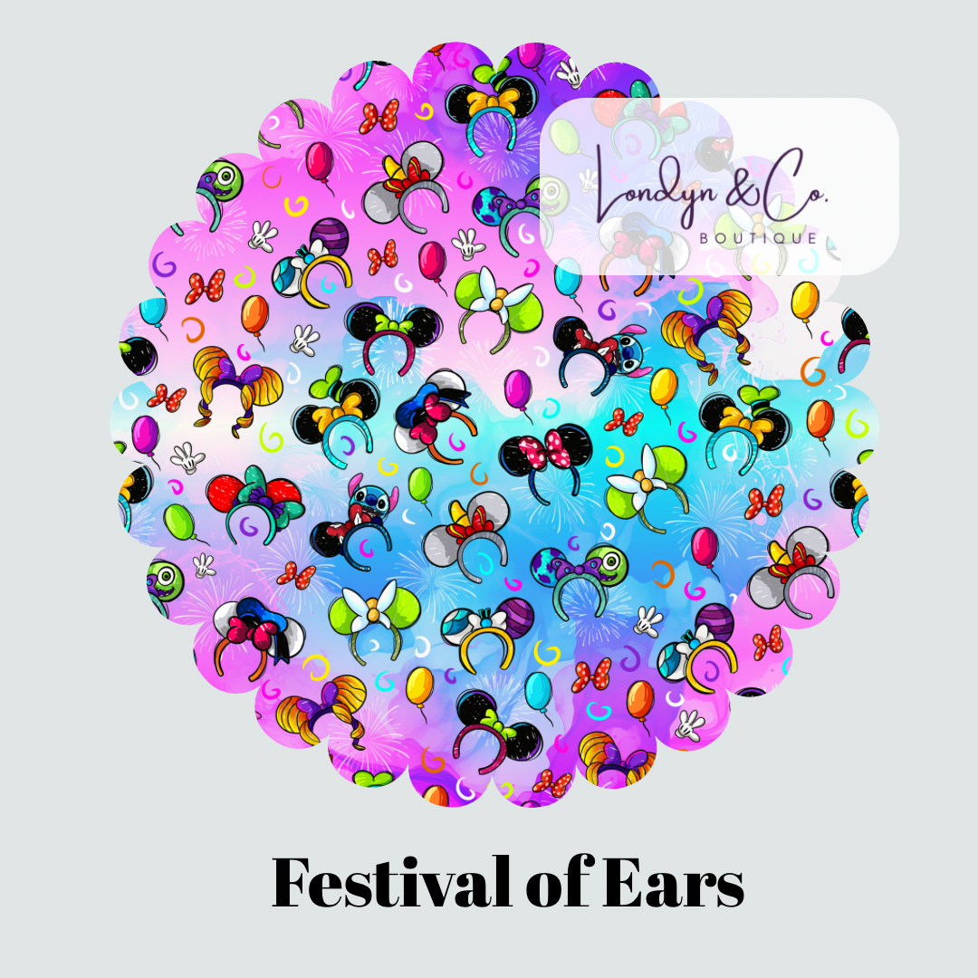 PRE ORDER Festival of Ears Comfort Tee- ADULT