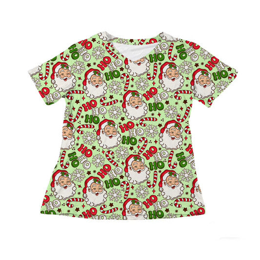 PREORDER Classic Claus - Green Comfort Tee- ADULT