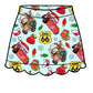PREORDER  Rt. 66 Holiday Scalloped  Skort  - ADULT