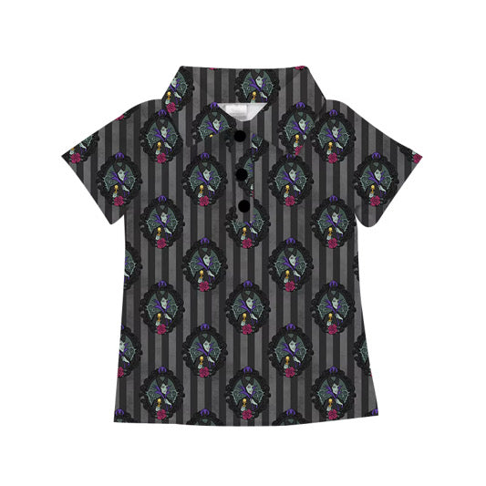 PREORDER Villain Gallery -  Mistress of Evil Athletic Polo- MENS