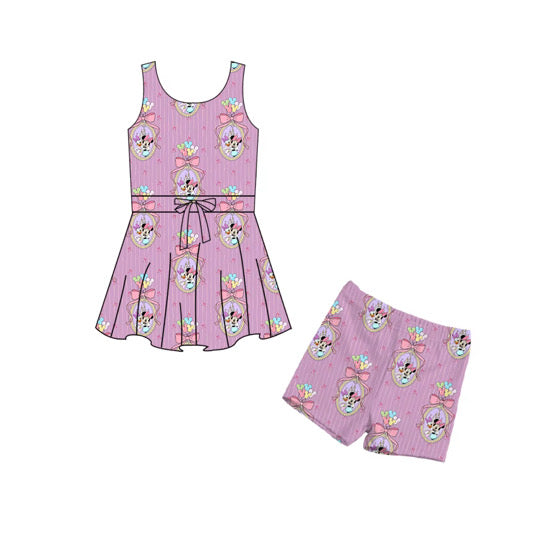 RTS Blossom & Bows Athletic Dress  - ADULT