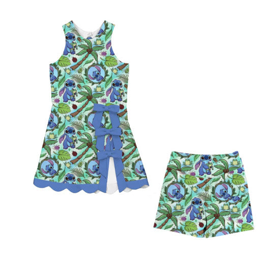 PRE-ORDER Island Experiment Bow Athletic Dress - GIRL