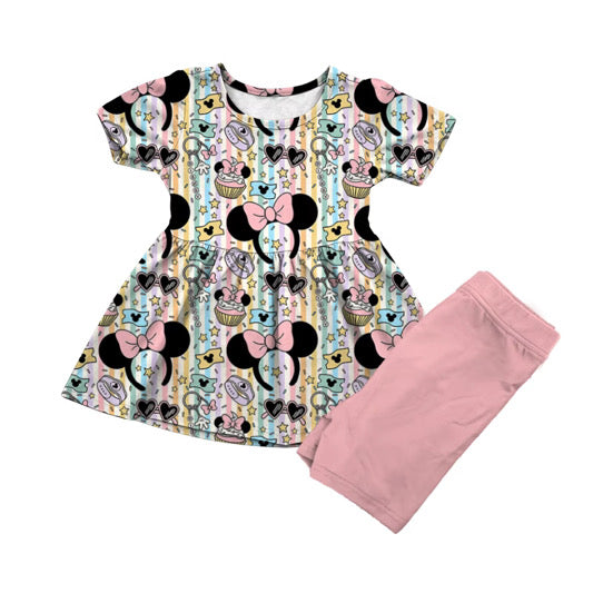 PRE ORDER Treat Bow-Self Classic Peplum Set - ADULT