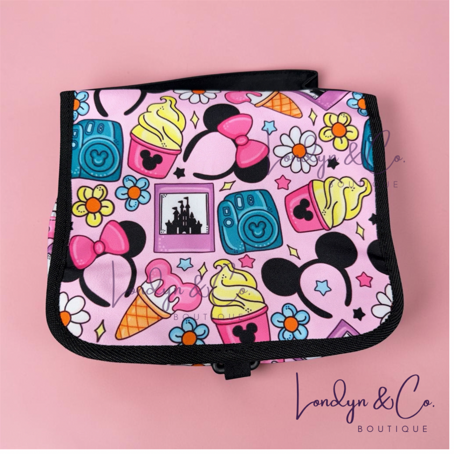 PREORDER - Park Girl Travel Makeup Case