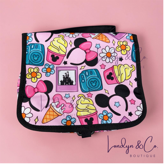 PREORDER - Park Girl Travel Makeup Case