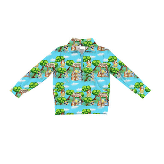 PRE ORDER Blue Lemonade ATHLETIC PULLOVER - ADULT